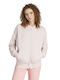 adidas Women's Hooded Cardigan Pink