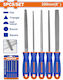 Wadfow WSF2405 Set of Files with Handle 5pcs