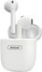 Andowl Q-BQS10 Earbud Bluetooth Handsfree Earphones with Charging Case White