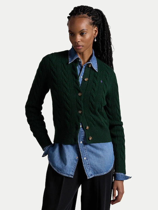 Ralph Lauren Women's Knitted Cardigan Moss Agate