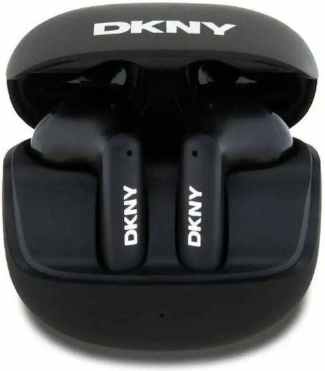 DKNY DKTWST6AEHLK Earbud Bluetooth Handsfree Ακουστικά με Θήκη Φόρτισης Μαύρα