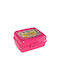 Next Plastic Lunch Box Pink 14x11cm