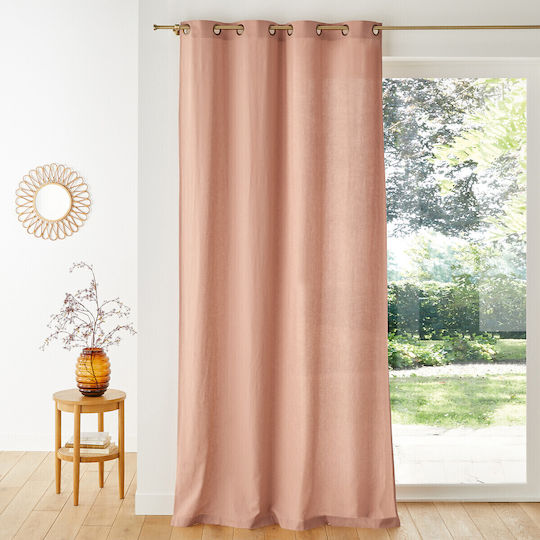 La Redoute Interieurs Curtain with Grommet Beige 350343408_7688_78 135x300cm