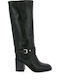 Leather Women's Boots Black