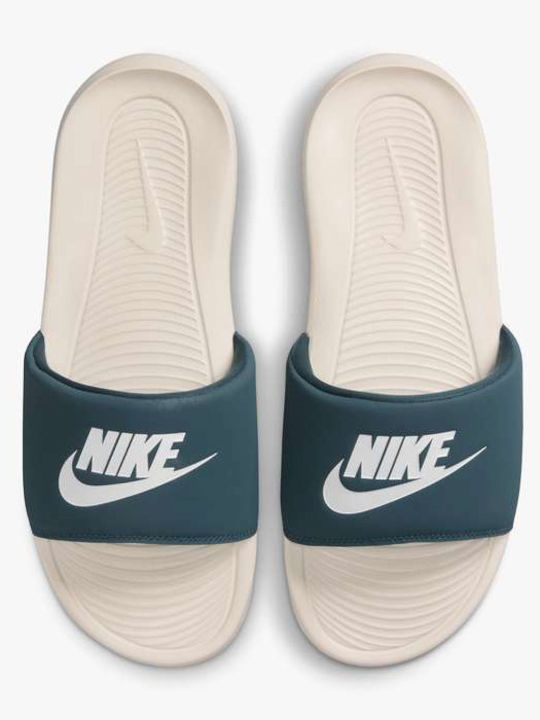 Nike Victori One Men's Green Slides