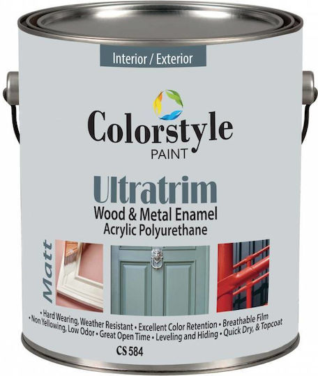Colorstyle Paint Σκόνη Ξυλόκολλας Λευκή 2250ml