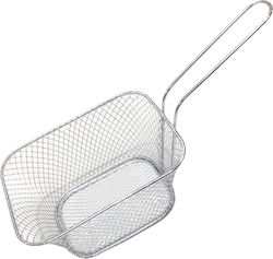 Tpster Deep Fry Basket Serving Basket Metallic with Dimensions 14x10.5x6.5cm 1pcs Tpster Deep Fry Basket Serving Basket Metallic with Dimensions 14x10.5x6.5cm 1pcs
