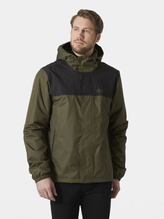 Helly Hansen Χειμωνιάτικο Μπουφάν Αδιάβροχο Μαύρο
