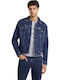 Geacă Denim Bărbați Vard Albastru