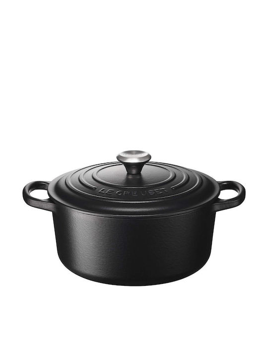Le Creuset Signature Γάστρα Στρογγυλή Μαντεμένια 22cm 3.3lt
