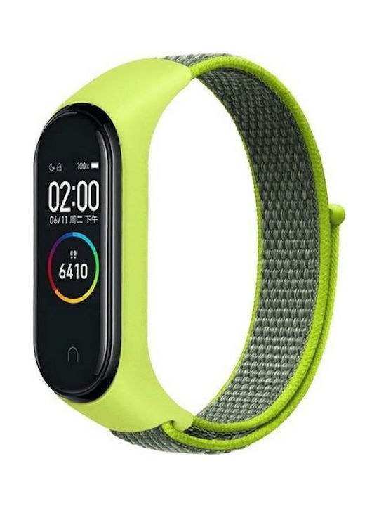 Beline Λουράκι Υφασμάτινο Κίτρινο (Smart Band 7)