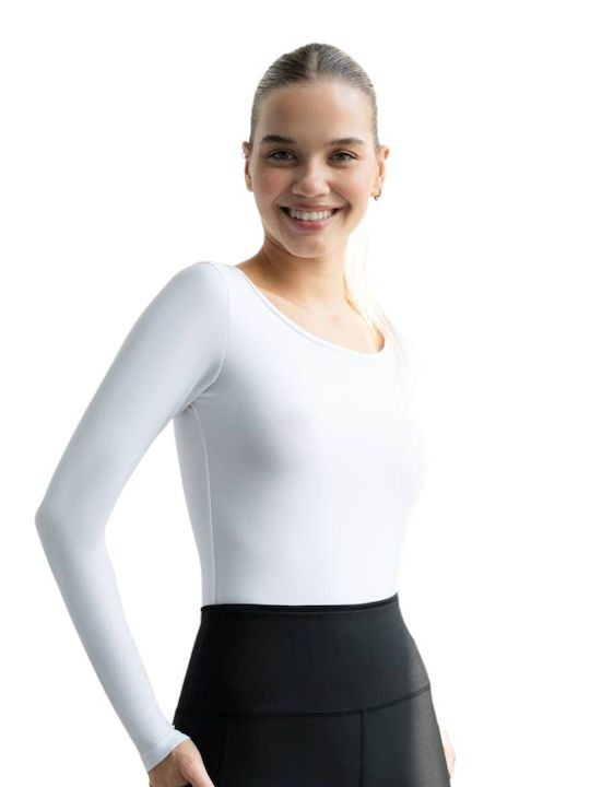 Long Sleeve Basic Q-762 White