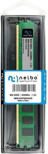 Nelbo 8GB DDR3 RAM cu Viteză 1600 pentru Desktop
