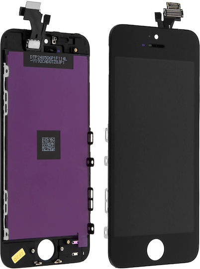 LCD резервна част с тъчскрийн за Apple iPhone 5 – Черен