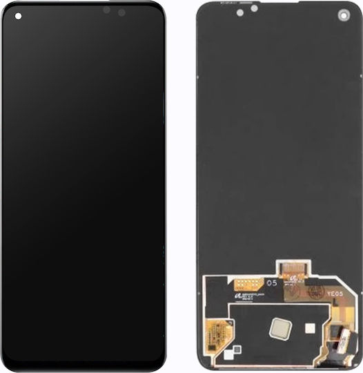 Kompletter Block Realme 8 5G LCD-Touchscreen Kompatibel Schwarz