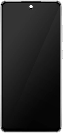 Clappio Bildschirm + Rahmen Galaxy A52 In-Cell Qualität Weiß
