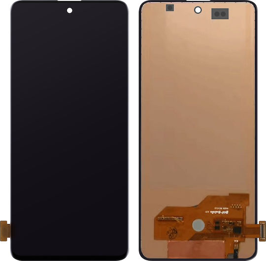 Complete Block Galaxy A51 Lcd Screen Tactile Digitizer Compatible Black