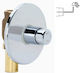 Creavit River Concealed Flushometer Timed Flow Chrome R732/09