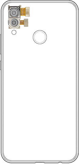 Huawei P20 Lite Compatible Rear Camera Module + Patch