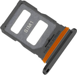 Slot pentru card SIM Clappio Xiaomi 12 Lite Dual Nano Sim Negru Slot pentru card SIM Clappio Xiaomi 12 Lite Dual Nano Sim Negru