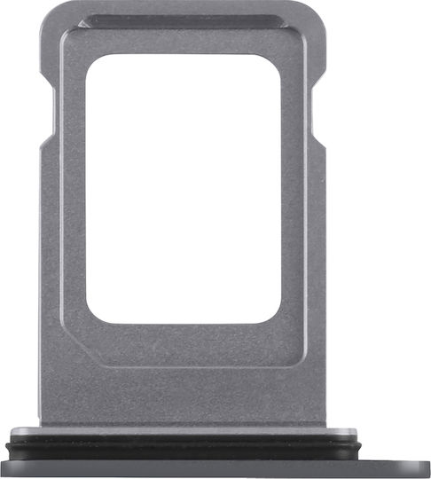 Слот за SIM карта Clappio за iPhone 15 Pro 15 Pro Max Nano SIM тъмно сив