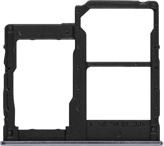 Tavă de înlocuire pentru cartela SIM Galaxy A40 Negru