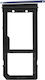 Replacement Sim Card Tray Samsung Galaxy S7 Black