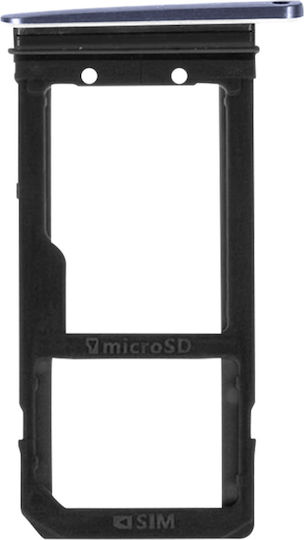Replacement Sim Card Tray Samsung Galaxy S7 Black