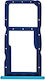 Sim Micro Sd Card Tray Slot Adapter Huawei P30 Lite Spare Parts Blue