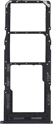 Ersatz-SIM-Kartenfach Samsung Galaxy A04s Schwarz