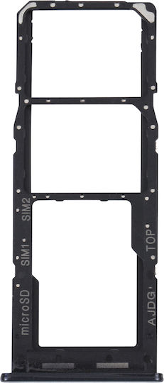 Replacement Sim Card Tray Samsung Galaxy A04s Black