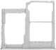 Replacement Sim Card Tray Galaxy A40 White