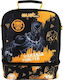 Must Team Yummy Kids' Insulated Snack Bag 7L Black Avengers Panther 22x16x28cm