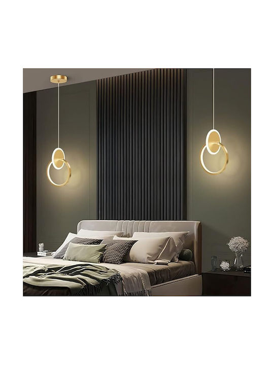 Home Lighting Bria Κρεμαστό Φωτιστικό Χρυσό LED με Ρυθμιζόμενο Λευκό Φως