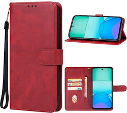 Brieftasche Rot (Redmi 13)