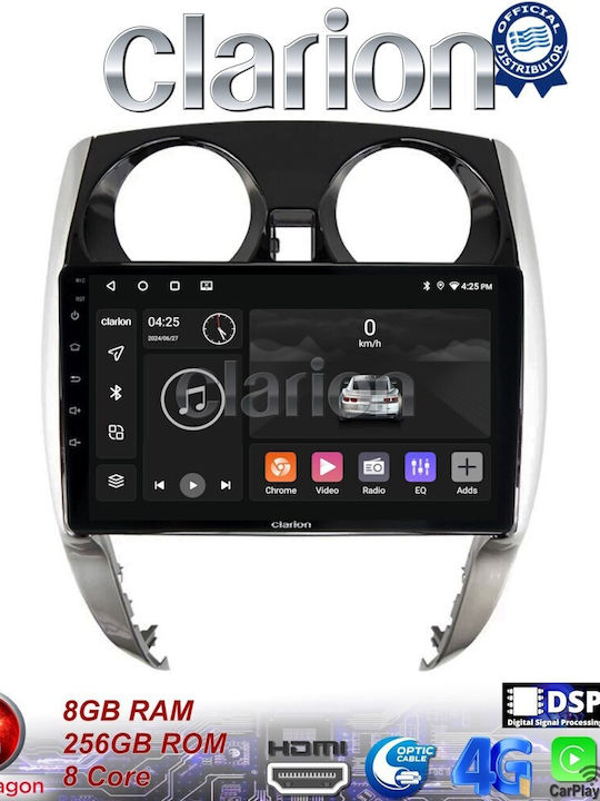 Clarion Автомобилна Аудио Система (Блутут/USB/WiFi/GPS/Apple-Carplay/Android-Auto) с Тъчскрийн 9"
