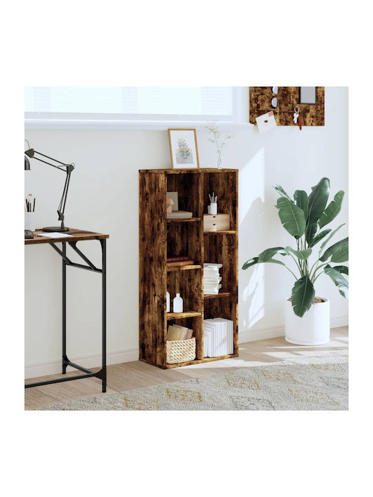 vidaXL Bookcase Smoky Oak 50x25x105cm