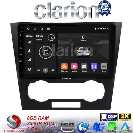 Clarion Sistem Audio Auto pentru Chevrolet Epica 2006 > 2012 (Bluetooth/USB/WiFi/GPS/Apple-Carplay/Android-Auto) cu Ecran Tactil 9"