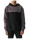 4F Kids Sweatshirt with Hood Black