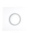 Next Wall Mirror with Black Metallic Frame & LED Lighting Diameter 60cm 1pcs