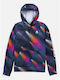 Women's Sweatshirt Hooded Comets Print