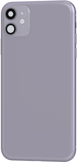Clappio Rahmen + Akkudeckel iPhone 11 Rückseite Lavendel