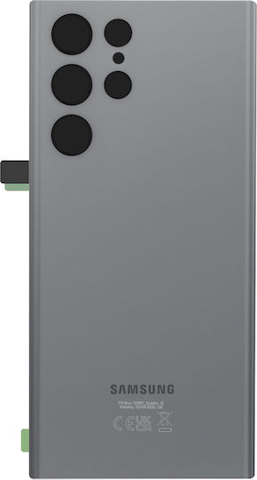 Clappio Battery Cover Galaxy S22 Ultra Grey