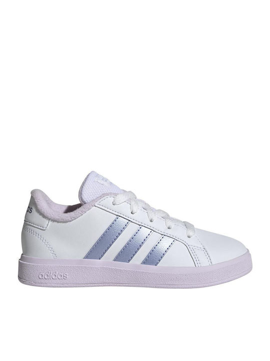 adidas Grand Court 2.0 K Παιδικά Sneakers Λευκά