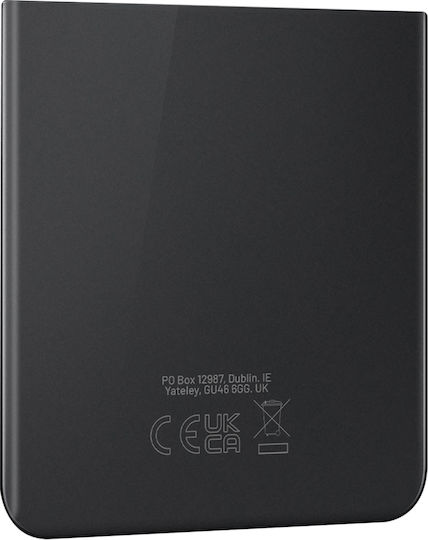 Lower Back Glass Galaxy Z Flip 5 Original Samsung Graphite