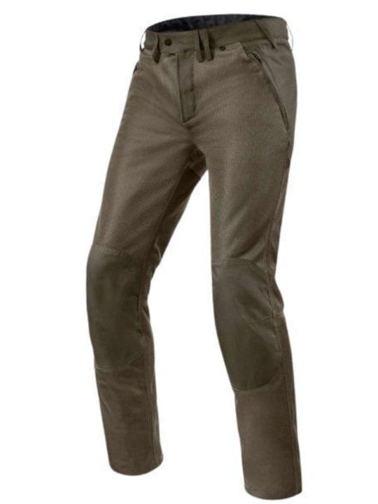 Rev'IT Eclipse Men's Summer Motorcycle Pants Black Olive