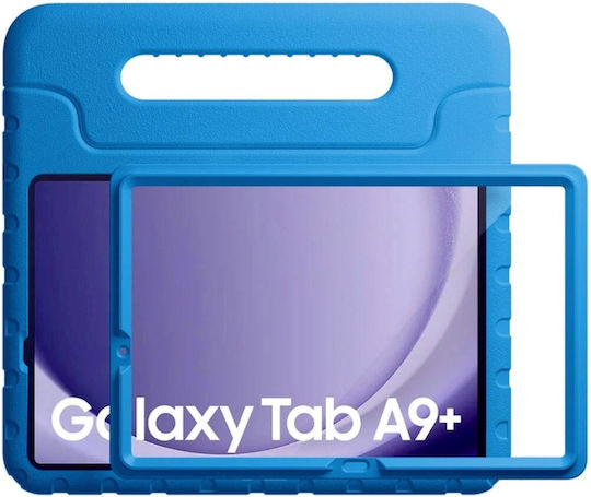 HappyCase Back Cover Ανθεκτική για Παιδιά Μπλε (Samsung Galaxy Tab A9 Plus 11" X210/X215/X216)