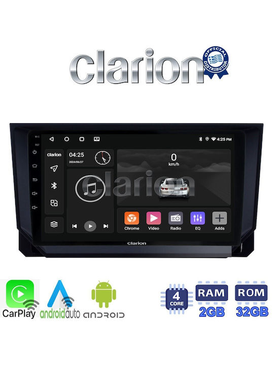 Clarion Автомобилна Аудио Система (Блутут/USB/WiFi/GPS/Apple-Carplay/Android-Auto) с Тъчскрийн 9"