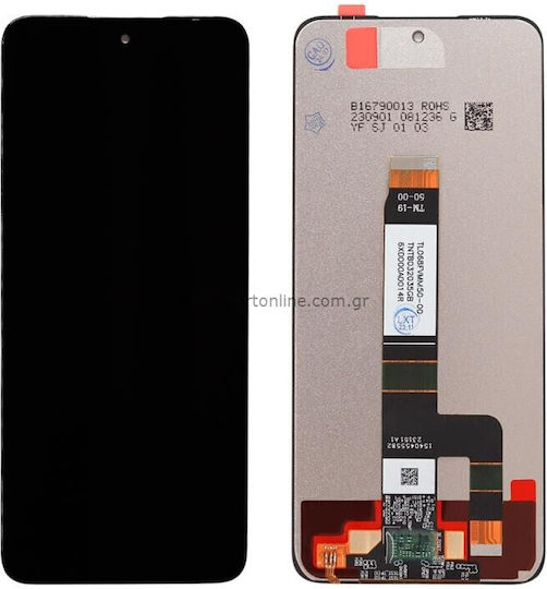 Екран със Сензорен Механизъм за Xiaomi Redmi 13, Poco M6 4G (Черен)