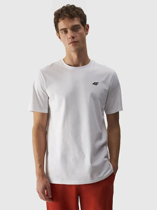 4F T-shirt Λευκό